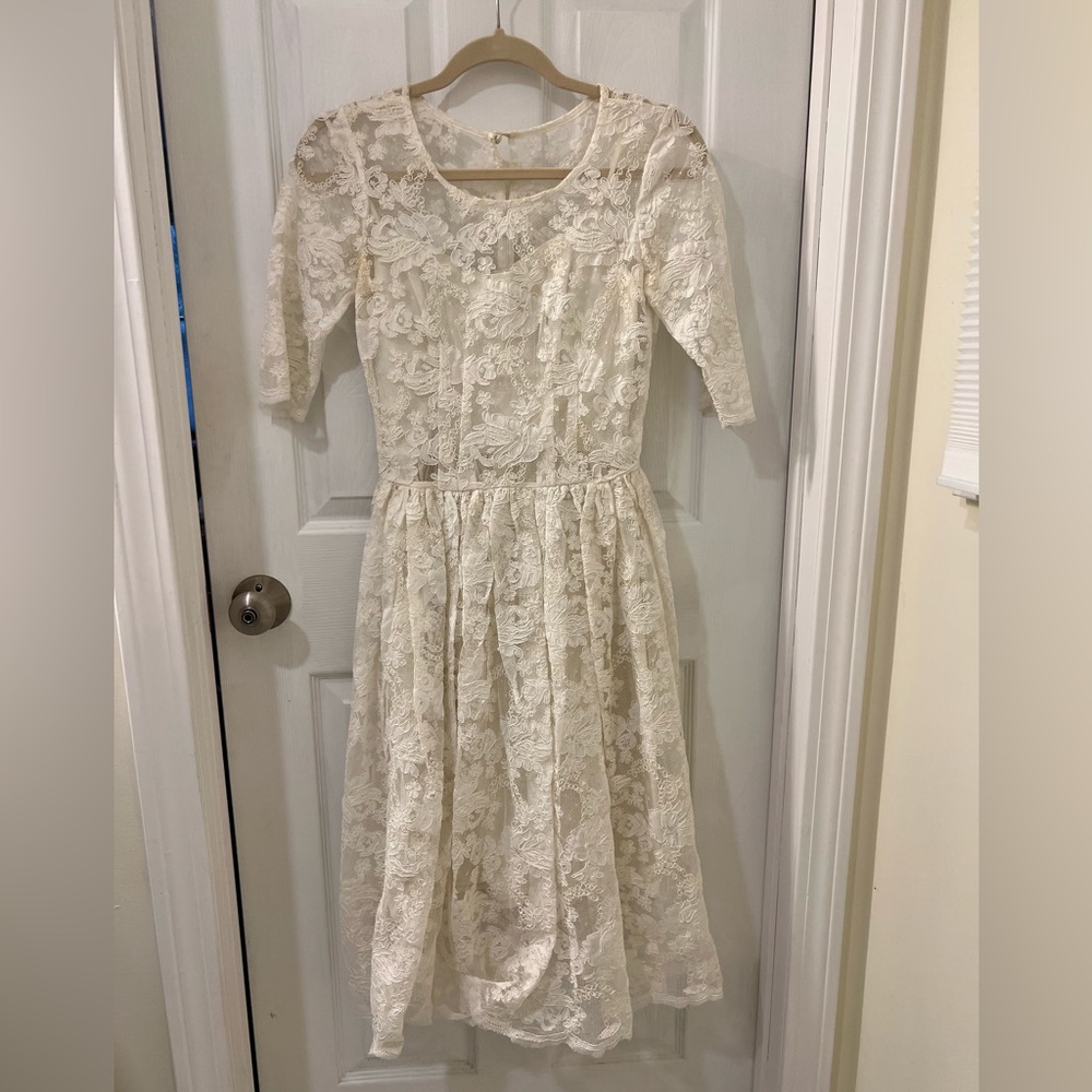 BHLDN Tessa Lace Dress